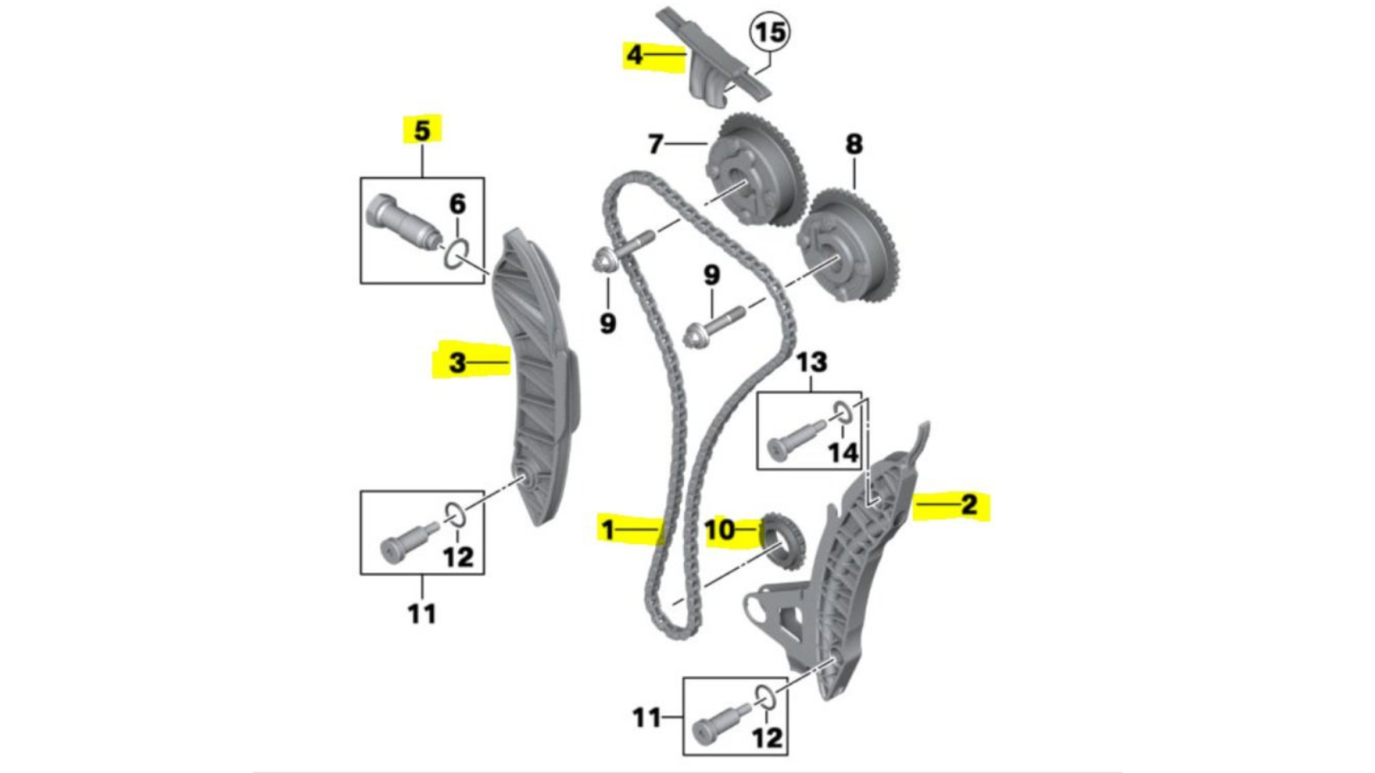 BMW N13 F20 TIMING CHAIN KIT – Automotive Luxury with Luxxio Detailing