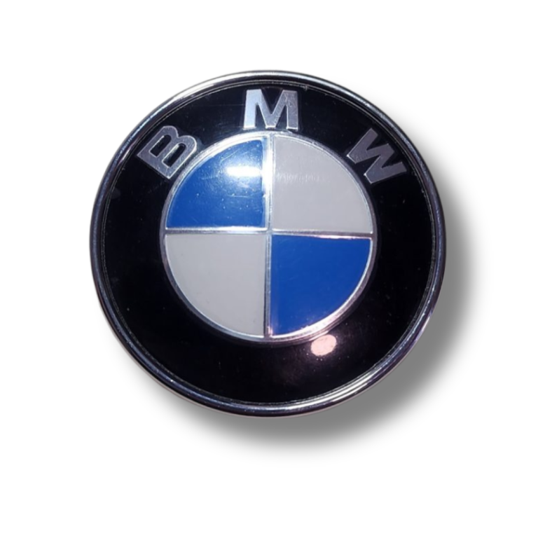 1 BMW BONNET EMBLEM BADGE 74MM ( IN STOCK FAST SHIPPING)